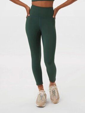 Girlfriend Collective moss compressive legging 23.75" inseam sz S